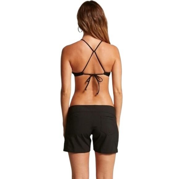 VOLCOM Boardshorts Swimwear Simply Solid 5" Swim Shorts Bottom Classic Black XS - Picture 8 of 13